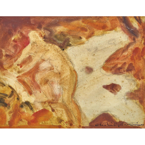 CHARLES L'EPLATTENIER : Femme debout (DOBIASCHOFSKY AUKTIONEN AG)