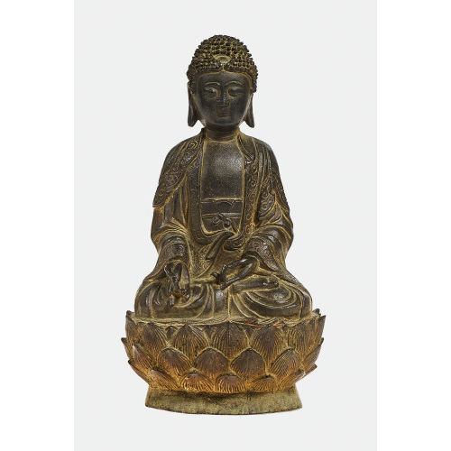 BUDDHA : China, Ming-Dynastie, 17. Jh (DOBIASCHOFSKY AUKTIONEN AG)