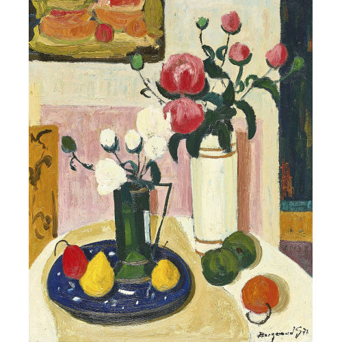 GEORGES BORGEAUD : 'Les deux vases de pivoine' (DOBIASCHOFSKY AUKTIONEN AG)