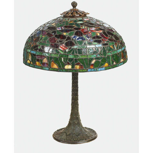 TISCHLAMPE : In der Art von Tiffany Studios, New York, Anfang 20. Jh (DOBIASCHOFSKY AUKTIONEN AG)