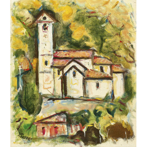 LUIGI TADDEI : 'Chiesa di Arogno' (DOBIASCHOFSKY AUKTIONEN AG)
