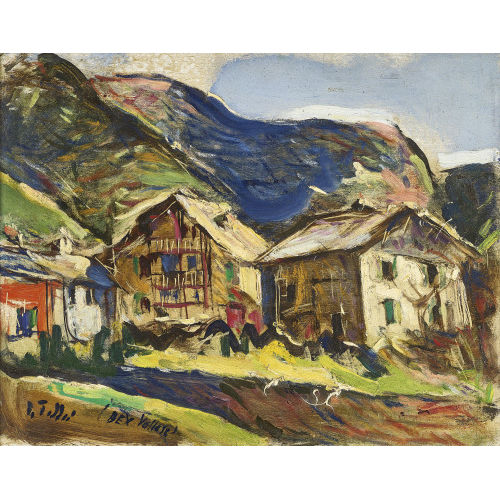 LUIGI TADDEI : Bergdorf (DOBIASCHOFSKY AUKTIONEN AG)