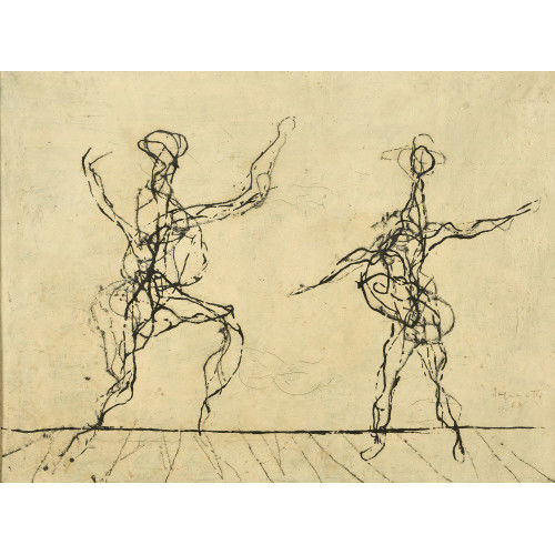 20. JH. ITALIEN : Tanzende Figuren (DOBIASCHOFSKY AUKTIONEN AG)