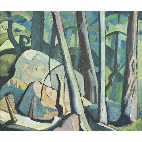 HENRY GEORGES GLYDE : 'Edge of the Forest' (DOBIASCHOFSKY AUKTIONEN AG)