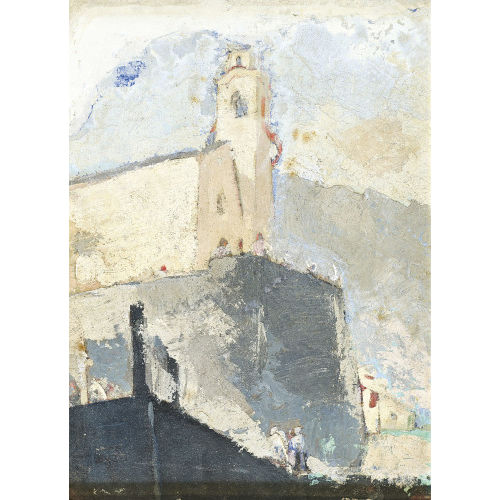 DANIELE BUZZI : Tessiner Kirche (DOBIASCHOFSKY AUKTIONEN AG)