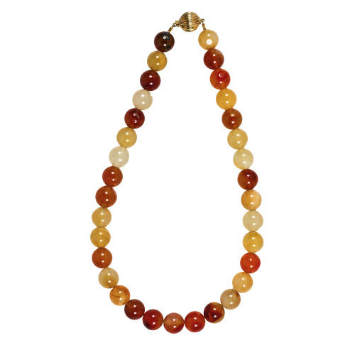 KARNEOL-COLLIER : (DOBIASCHOFSKY AUKTIONEN AG)