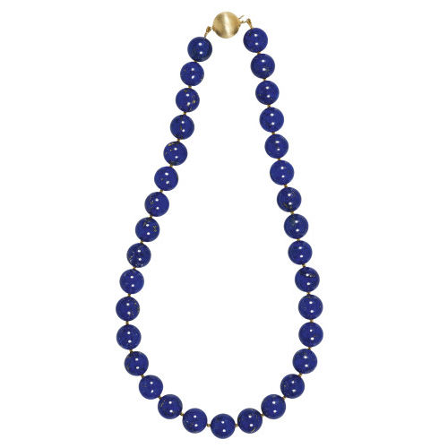 LAPISLAZULI-COLLIER : (DOBIASCHOFSKY AUKTIONEN AG)