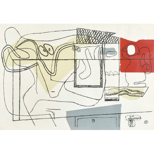 CHARLES-�DOUARD) LE CORBUSIER (EIGTL. JEANNERET : 'Albra�a' (DOBIASCHOFSKY AUKTIONEN AG)