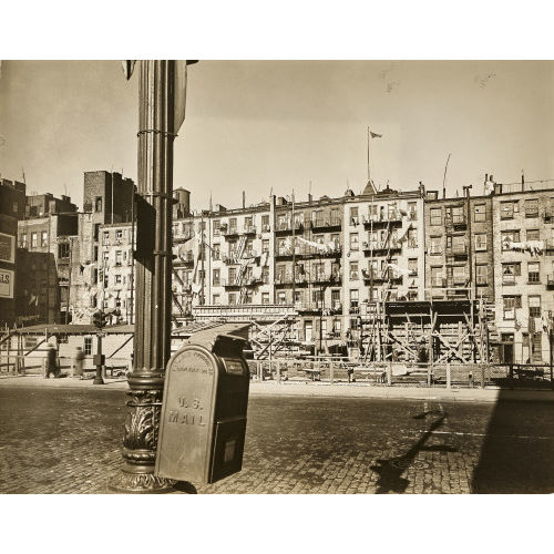 BERENICE ABBOTT : 'East Houston Street, Manhattan', 1937 (DOBIASCHOFSKY AUKTIONEN AG)