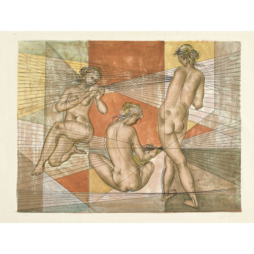 HANS ERNI : 'Die Spinnerinnen' (DOBIASCHOFSKY AUKTIONEN AG)
