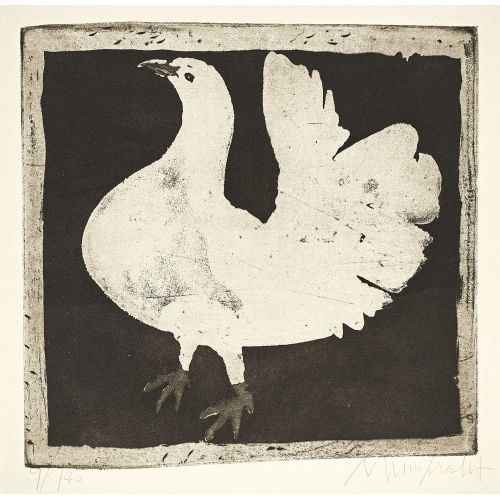 RUDOLF MUMPRECHT : 'Colombe blanche' (DOBIASCHOFSKY AUKTIONEN AG)