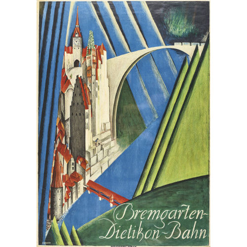 OTTO MORACH : 'Bremgarten-Dietikon-Bahn' (DOBIASCHOFSKY AUKTIONEN AG)