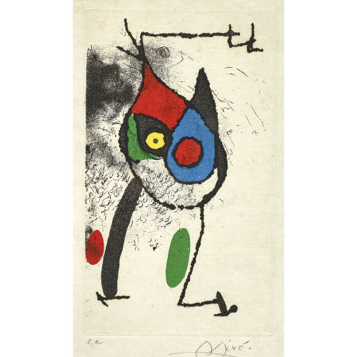 JOAN MIR� : 'Les Magies' (DOBIASCHOFSKY AUKTIONEN AG)