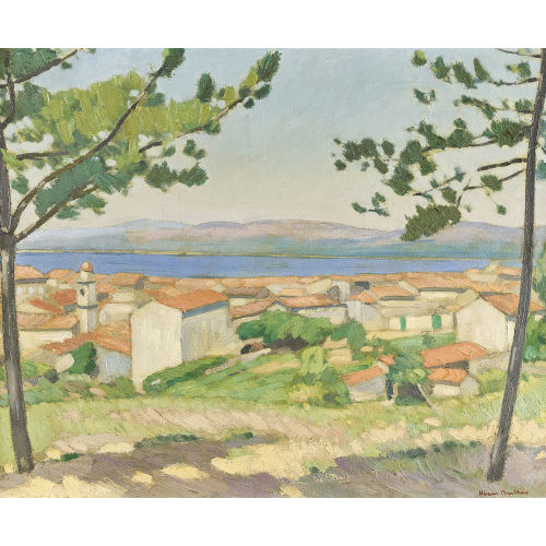 ERNEST HIRAM BR�LHART : S�dliche Landschaft (DOBIASCHOFSKY AUKTIONEN AG)