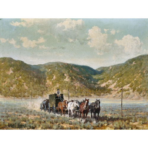 MELVIN CHARLES WARREN : 'Supply Wagon' (DOBIASCHOFSKY AUKTIONEN AG)