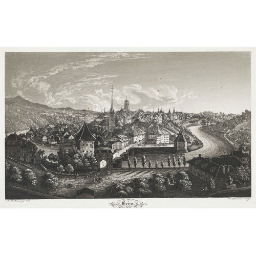 JOHANN BAPTIST ISENRING : 'Bern' (DOBIASCHOFSKY AUKTIONEN AG)