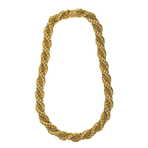 BICOLOR-COLLIER : (DOBIASCHOFSKY AUKTIONEN AG)