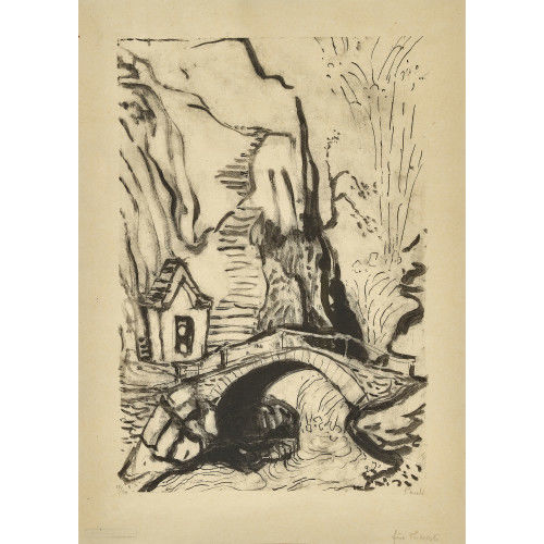 FRITZ EDUARD PAULI : 'Molino al forno' (DOBIASCHOFSKY AUKTIONEN AG)