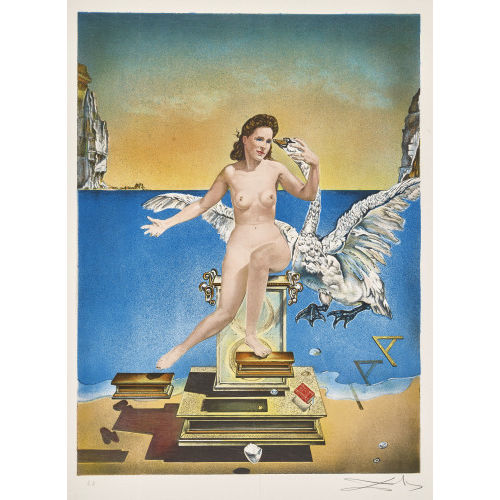 SALVADOR DAL� : 'Leda Atomica' (DOBIASCHOFSKY AUKTIONEN AG)