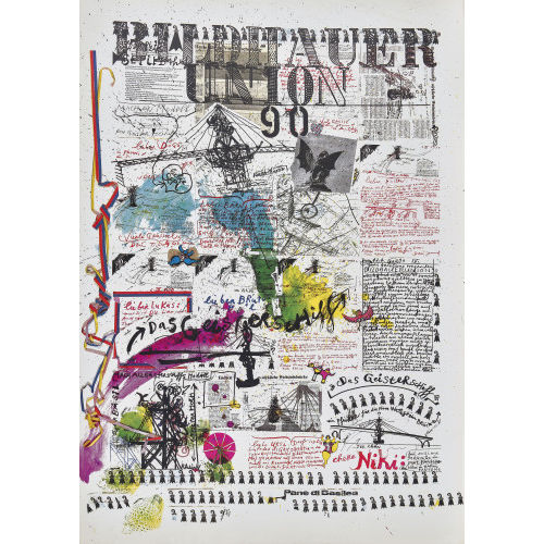 JEAN TINGUELY : 'Bildhauer Union 90' (DOBIASCHOFSKY AUKTIONEN AG)