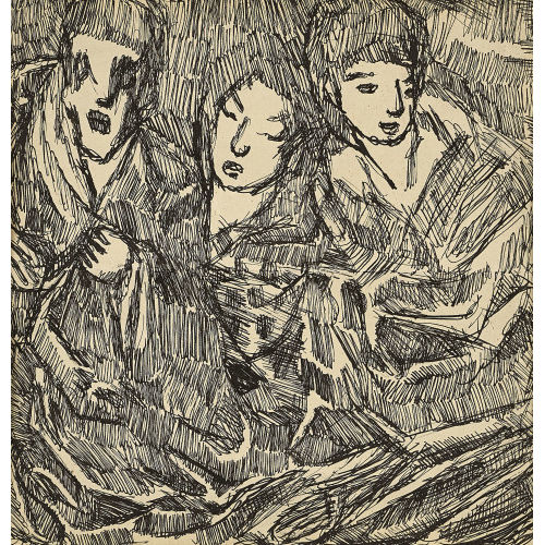 LOUIS SOUTTER : 'Trois mes' (DOBIASCHOFSKY AUKTIONEN AG)