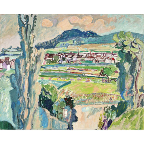 MAX GUBLER : 'Limmattal, Sommer' (DOBIASCHOFSKY AUKTIONEN AG)