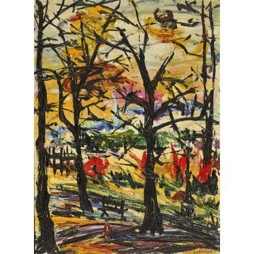 AFROYIM (EIGTL. SCHLLER SOSHANA : Herbstlandschaft (DOBIASCHOFSKY AUKTIONEN AG)