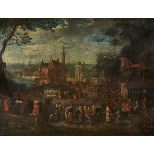 DAVID VINCKBOONS : Das Volksfest (DOBIASCHOFSKY AUKTIONEN AG)