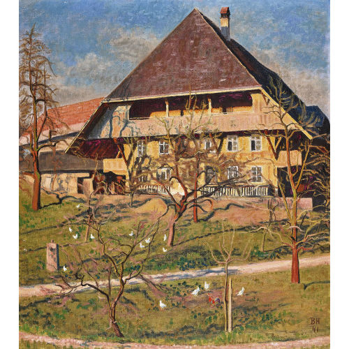 BRUNO HESSE : 'Bauernhaus' (DOBIASCHOFSKY AUKTIONEN AG)