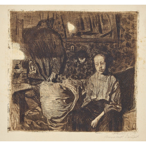 K�THE KOLLWITZ : 'Junges Paar' (DOBIASCHOFSKY AUKTIONEN AG)