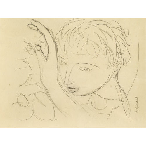 MAURICE BARRAUD : Jeune gar�on (DOBIASCHOFSKY AUKTIONEN AG)
