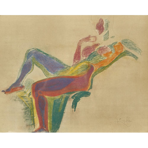 FRANTISEK KUPKA : Liegende (DOBIASCHOFSKY AUKTIONEN AG)