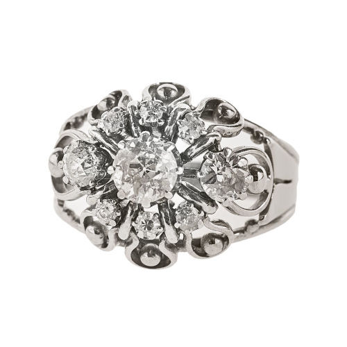 DIAMANT-RING : 1940er Jahre (DOBIASCHOFSKY AUKTIONEN AG)