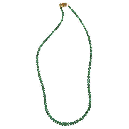 SMARAGD-COLLIER : (DOBIASCHOFSKY AUKTIONEN AG)