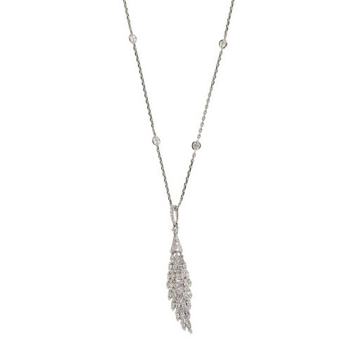 BRILLANT-ANH�NGER MIT KETTE : G�belin, Luzern (DOBIASCHOFSKY AUKTIONEN AG)