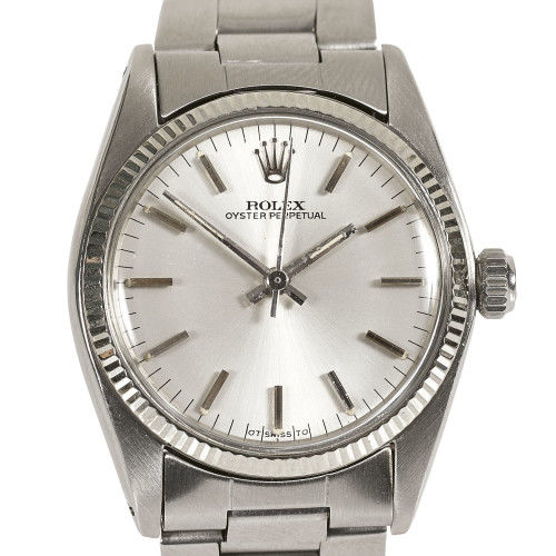 ROLEX : Lady's wristwatch 'Oyster Perpetual' (DOBIASCHOFSKY AUKTIONEN AG)