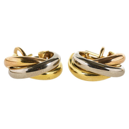 OHRSTECKER : Trinity, Cartier, Paris (DOBIASCHOFSKY AUKTIONEN AG)