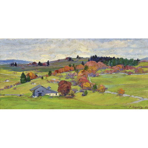 FRAN�OIS LOUIS JAQUES : Herbstliche Juralandschaft (DOBIASCHOFSKY AUKTIONEN AG)