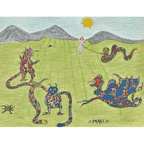 NIKI DE SAINT PHALLE : 'Force' (DOBIASCHOFSKY AUKTIONEN AG)