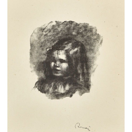 PIERRE-AUGUSTE RENOIR : 'Caude Renoir, tourn� � gauche' (DOBIASCHOFSKY AUKTIONEN AG)