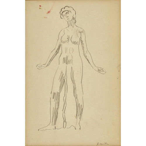 FERDINAND HODLER : Studie zu 'Blick in die Unendlichkeit' (DOBIASCHOFSKY AUKTIONEN AG)