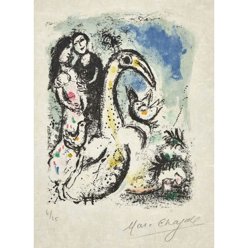 MARC CHAGALL : 'L'�l�gie des Aliz�s' (DOBIASCHOFSKY AUKTIONEN AG)