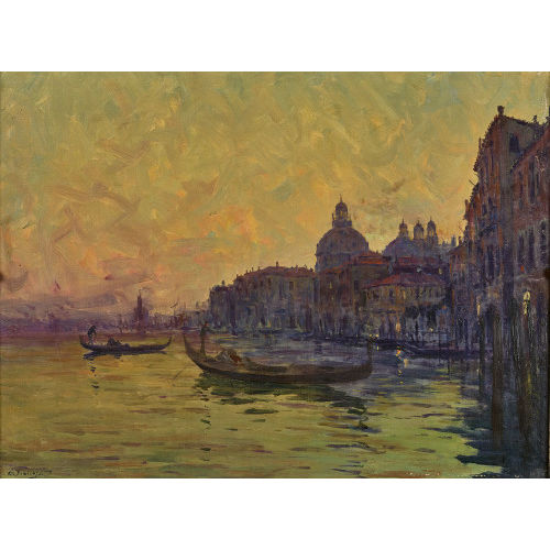 19./20. JH. FRANKREICH : Ansicht von Venedig in der Abendsonne (DOBIASCHOFSKY AUKTIONEN AG)