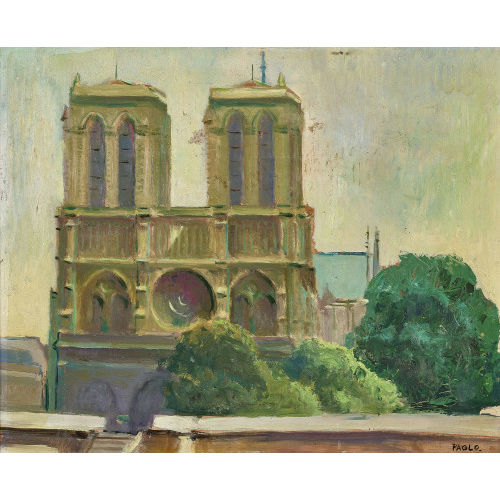 PAUL JAKOB) PAOLO (EIGTL. M�LLER : Notre-Dame de Paris (DOBIASCHOFSKY AUKTIONEN AG)