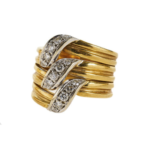 BRILLANT-RING : Cartier, Paris (DOBIASCHOFSKY AUKTIONEN AG)
