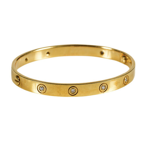 BRILLANT-ARMREIF : Cartier, Paris (DOBIASCHOFSKY AUKTIONEN AG)