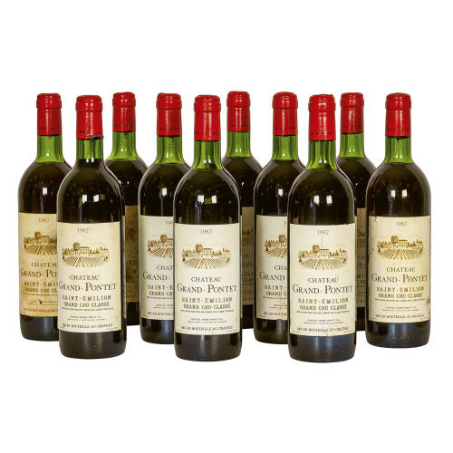 CH�TEAU GRAND-PONTET : Saint-�milion, Grand Cru Class�, 1982 (DOBIASCHOFSKY AUKTIONEN AG)