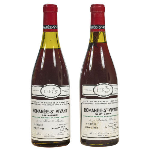 DOMAINE DE LA ROMAN�E-CONTI : Roman�e St. Vivant, Grand Cru, 1986 (DOBIASCHOFSKY AUKTIONEN AG)