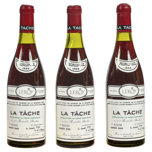 DOMAINE DE LA ROMAN�E-CONTI : La T�che, Grand Cru, 1986 (DOBIASCHOFSKY AUKTIONEN AG)