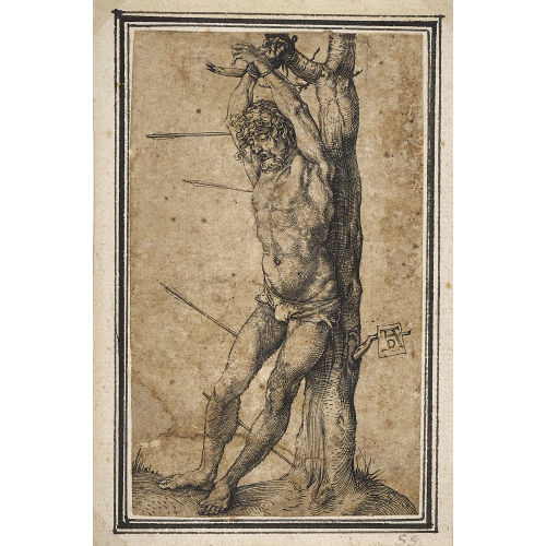 ALBRECHT D�RER : 'Der Heilige Sebastian am Baume' (DOBIASCHOFSKY AUKTIONEN AG)